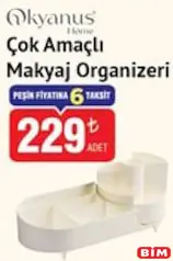 OKYANUS HOME ÇOK AMAÇLI MAKYAJ ORGANİZERİ fiyat ve kampanya bilgisi